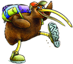 The Laugning Kiwi
